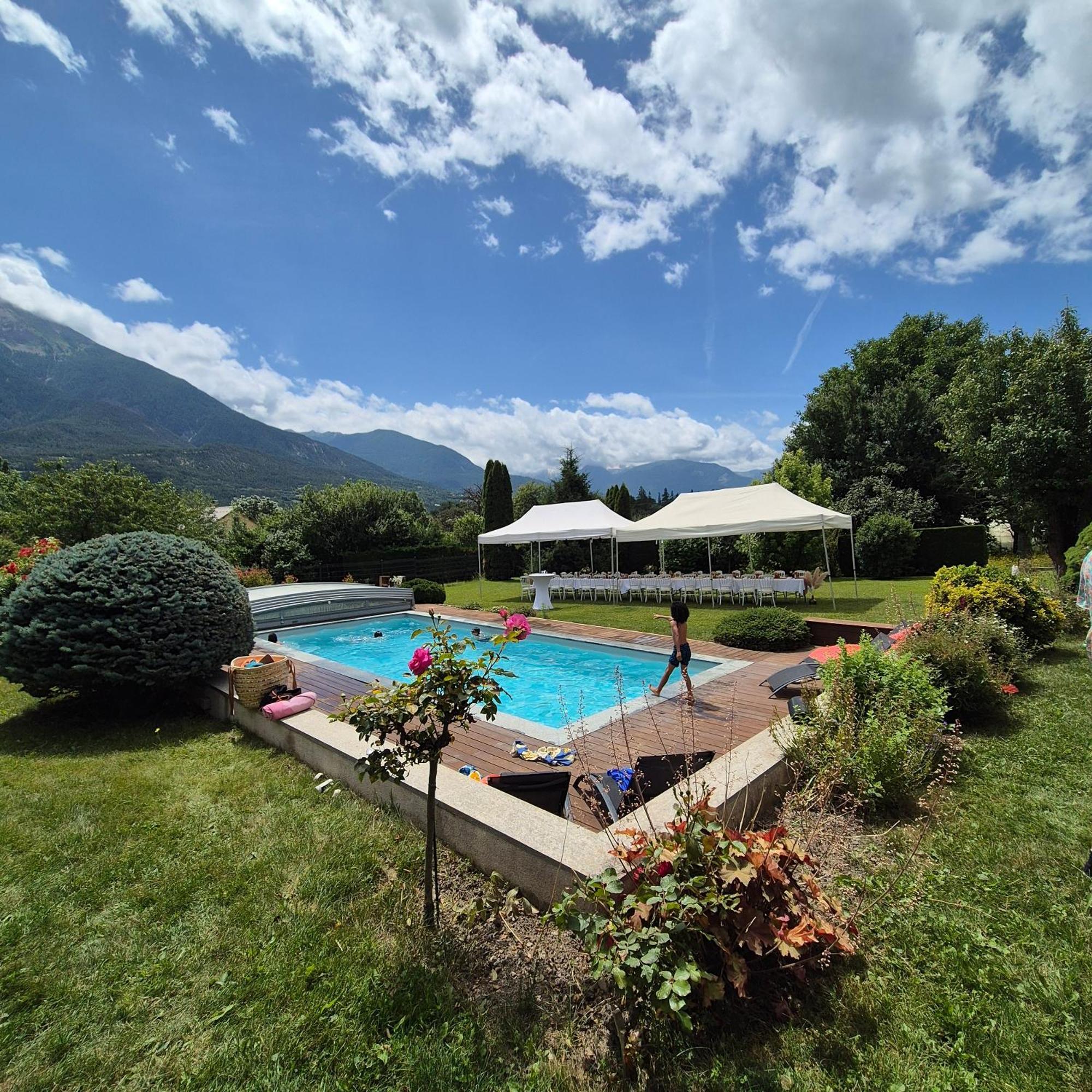 Chambres D'Hotes Les Peschiers Chateauroux-les-Alpes ภายนอก รูปภาพ